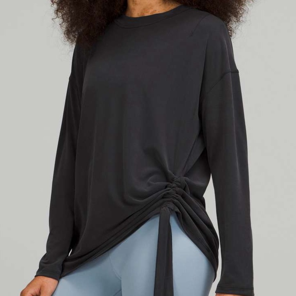 Lululemon Side Cinch Long Sleeve Crew
